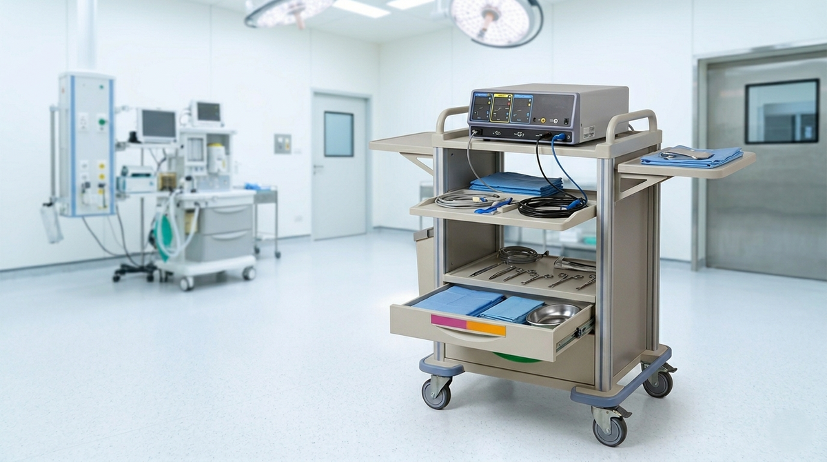 Diathermy Trolley