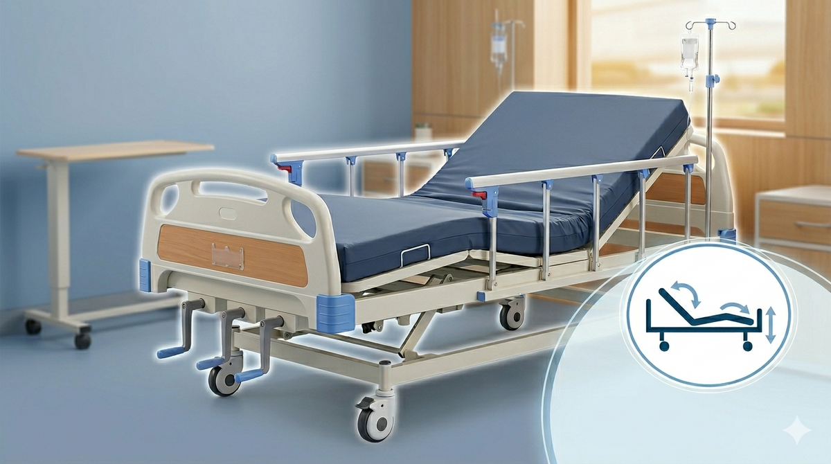 Full Fowler Bed - 3 Functions