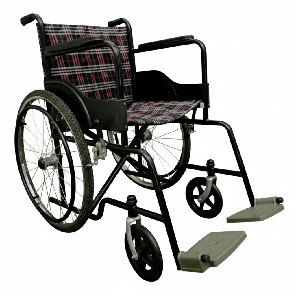 Wheel Chair - Chrome